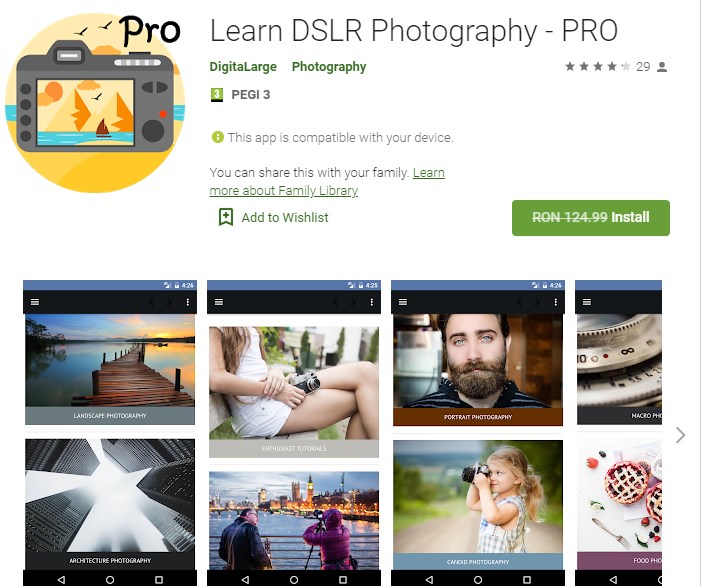 Learn DSLR Photography - PRO gratis