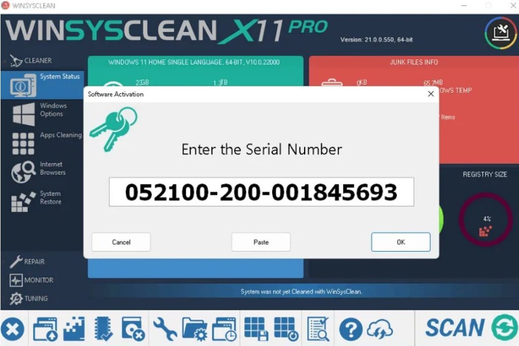 WinSysClean X11 PRO Giveaway